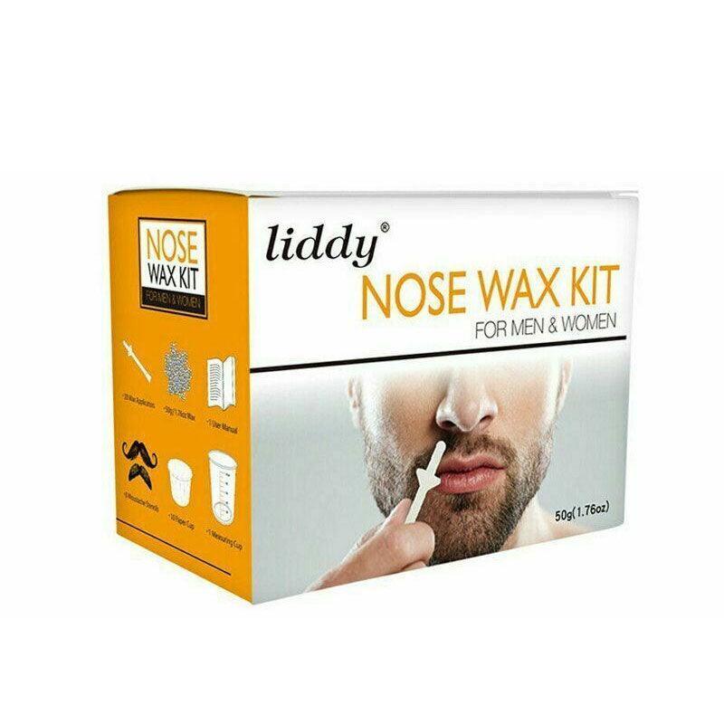 Nose Ear Hair Removal Wax Kit Sticks Easy Mens Nasal Waxing Remover Strips