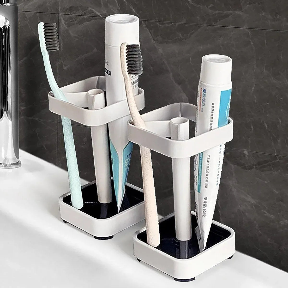 Covered Toothbrush Storage Holder