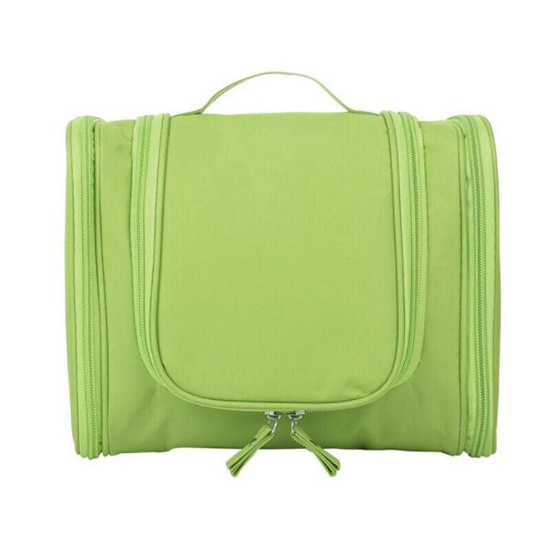 Makeup Bag Hanging Travel Toiletry Cosmetic Organizer Wash Bag Waterproof - Red