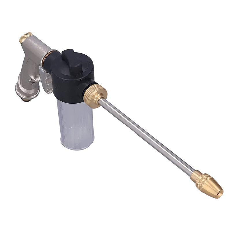 High Pressure Car Wash Foam Sprayer Water Washer Cleaner Lance Bottle Kit