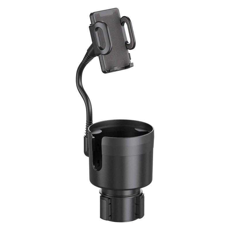 2 in 1 Car Phone Holder and Cup Holder Drink Organiser Water Bottle Holder