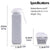 620ml Silicone Folding Water Bottle Food Grade Outdoor Sports Kettle High Temp - Gray