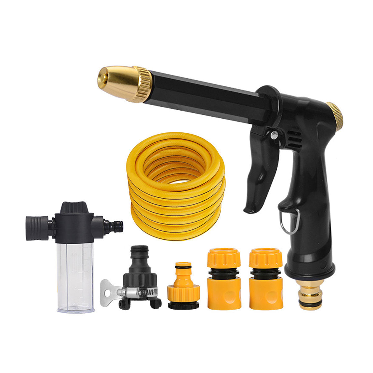 Household Car Wash Water Sprayer Garden Cleaning Nozzle for Car and Flower Watering - Cleaning Water Gun Only