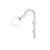 Aquarium Glass Inlet Outlet Pipe Fish Tank Filter Oil Film Remover Plant Holder - Speaker outlet-12mm