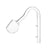 Aquarium Glass Inlet Outlet Pipe Fish Tank Filter Oil Film Remover Plant Holder - Speaker outlet-12mm