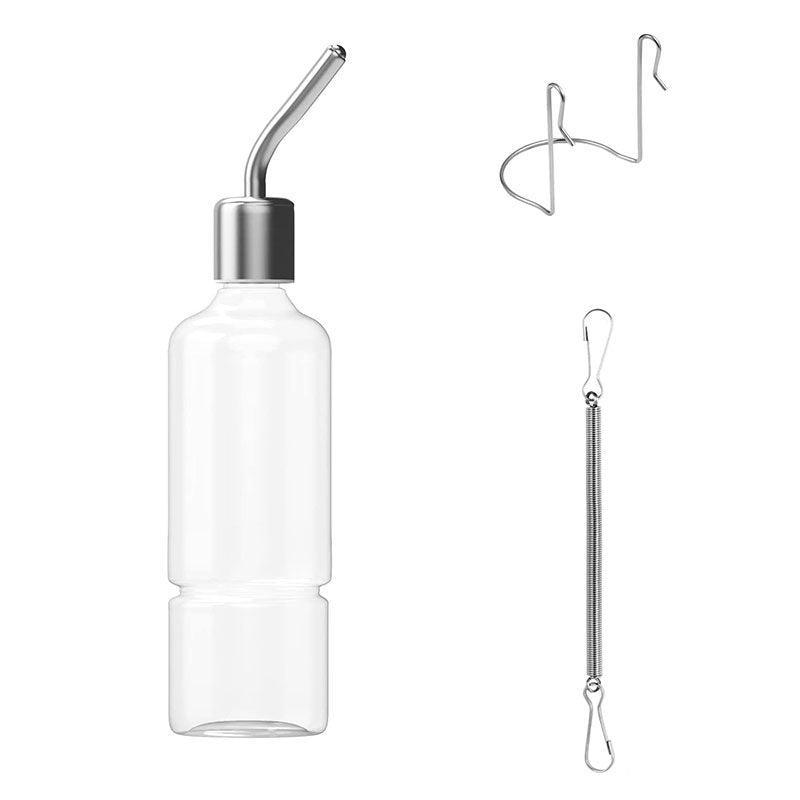 350ml Hanging Water Bottle for Small Pets - Guinea Pig Rabbit Hamster Feeder