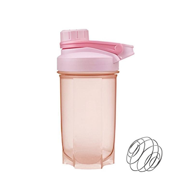 500ml Protein Powder Shake Ball Bottle Sport Mixer Shaker Mixing Drinking Cup - Purple