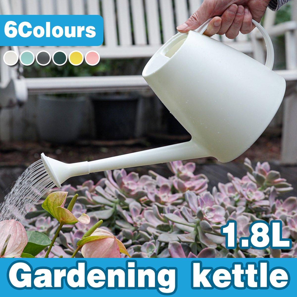 Long Spout Watering Can Garden Sprinkler Gardening Tools for Plants Flowers - Yellow