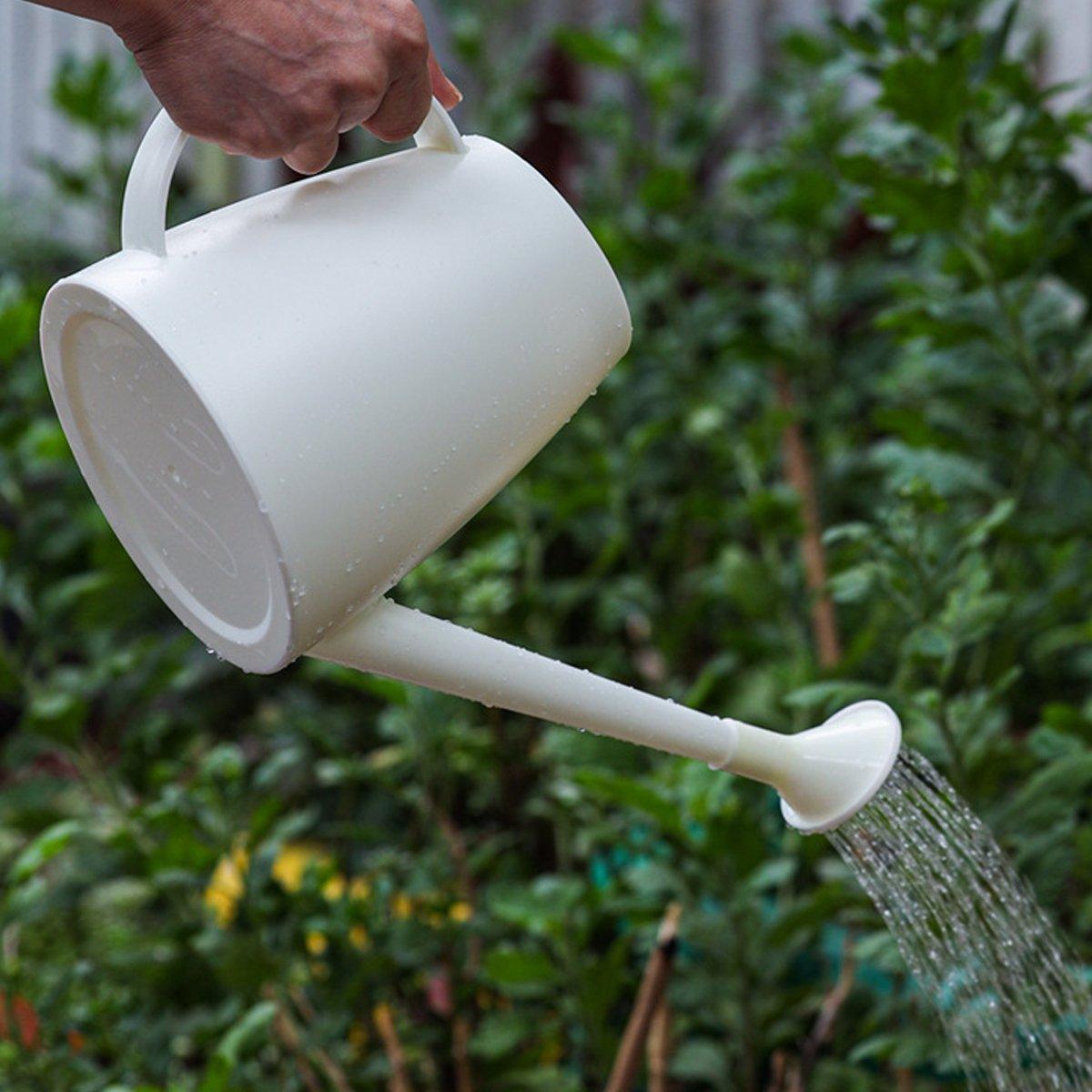 Long Spout Watering Can Garden Sprinkler Gardening Tools for Plants Flowers - Yellow