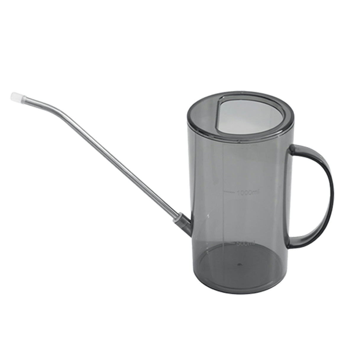 Watering Can Long Spout For Indoor Outdoor Garden Potted Plants Flowers Use - Grey