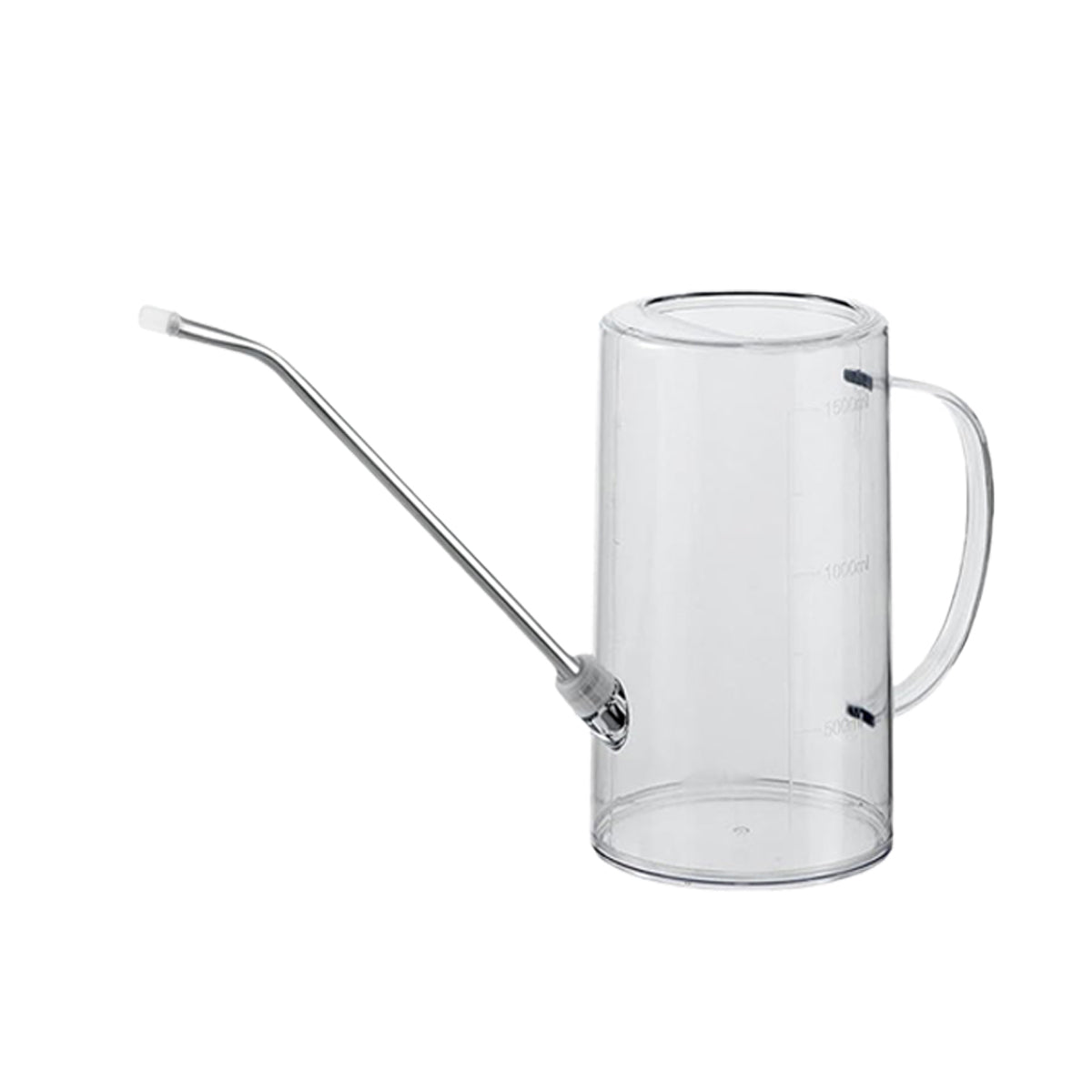 Watering Can Long Spout For Indoor Outdoor Garden Potted Plants Flowers Use - Transparent