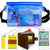 Waterproof Underwater Waist Belt Bum Bag Beach Swimming Boating Dry Phone Pouch - Grey