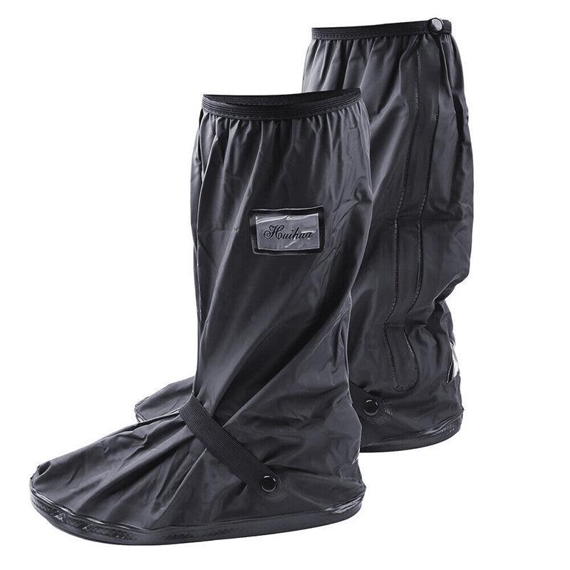 Waterproof Boot Gear Reusable Overshoe Rain Shoe Covers Anti-Slip Shoe Cover - XL