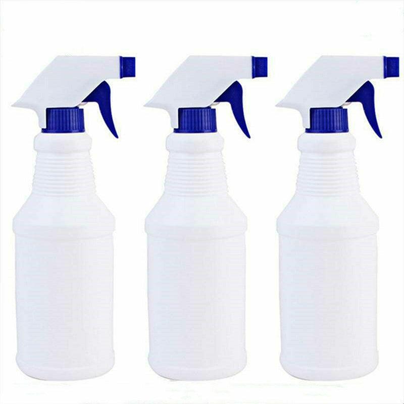 3PCS 500ml Reusable Plastic Spray Bottles for Cleaning Garden Car Use