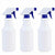 3PCS 500ml Reusable Plastic Spray Bottles for Cleaning Garden Car Use