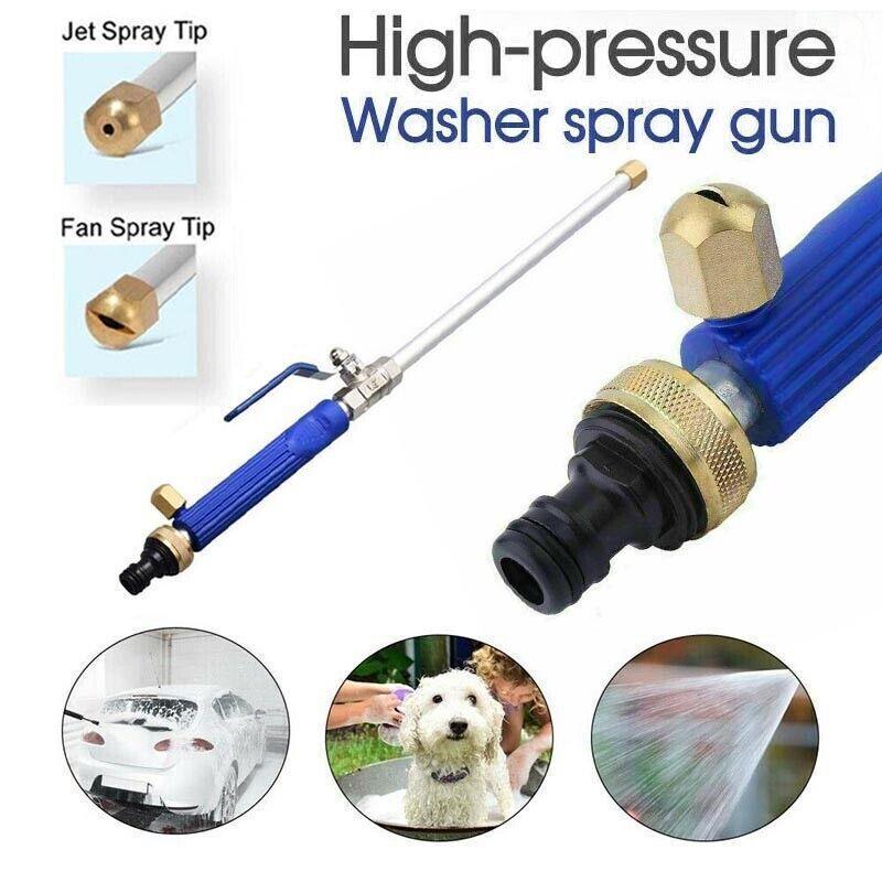 Hydro Jet High Pressure Power Washer Water Spray Gun Nozzle Wand Cleaner New
