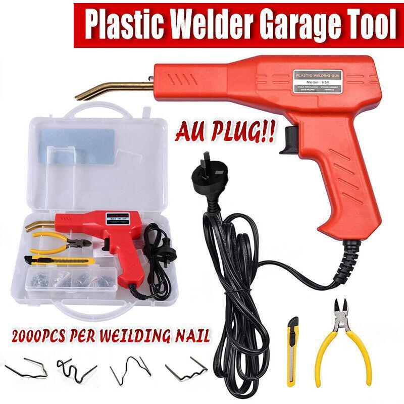 Plastic Welder Garage Tool Repair Welding Kit Car Bumper Hot Stapler Machine - Plastic Welder Kit