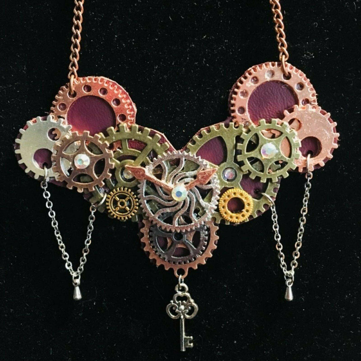 100g Assorted Steampunk Gears and Cogs Metal Alloy Clock Wheels for DIY Crafts