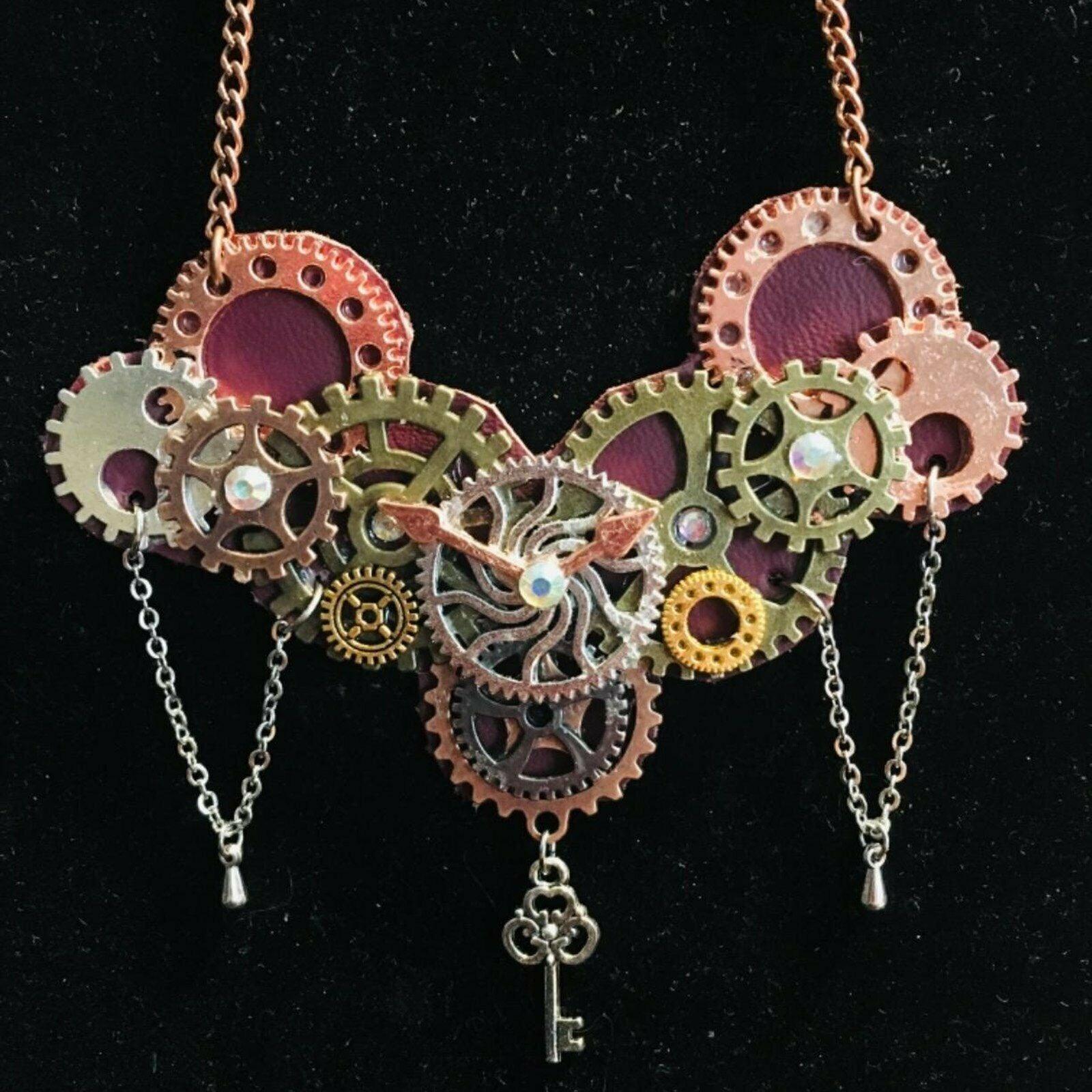 100g Assorted Steampunk Gears and Cogs Metal Alloy Clock Wheels for DIY Crafts