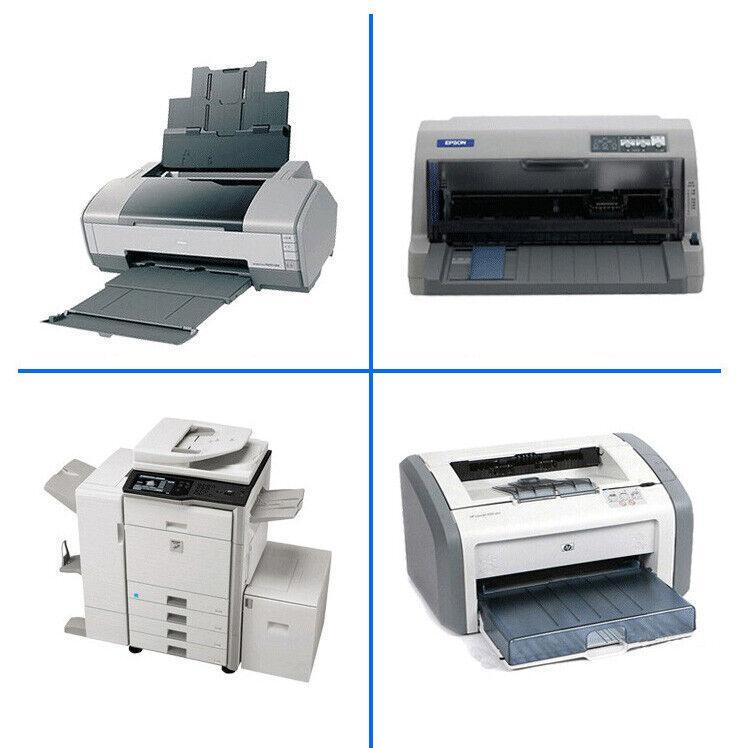 A4 Self Adhesive Sticker Paper Sheet Label Laser Inkjet Print Mailing Address - White Matte 3x9 *20 PCS