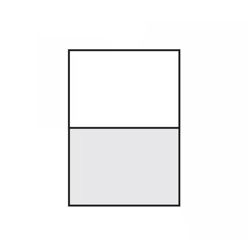 A4 Self Adhesive Sticker Paper Sheet Label Laser Inkjet Print Mailing Address - White Matte4*14-100PCS