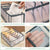 Foldable Drawer Organizer Divider Bra Sock Underwear Storage Closet Wardrobe - White Set of 3 Different Sizes