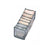 Foldable Drawer Organizer Divider Bra Sock Underwear Storage Closet Wardrobe - White Set of 3 Different Sizes