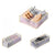 Foldable Drawer Organizer Divider Bra Sock Underwear Storage Closet Wardrobe - White Set of 3 Different Sizes