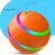 Interactive Smart Cat Dog Automatic Rolling Ball Self-Moving Kitten Pet Toys - Yellow
