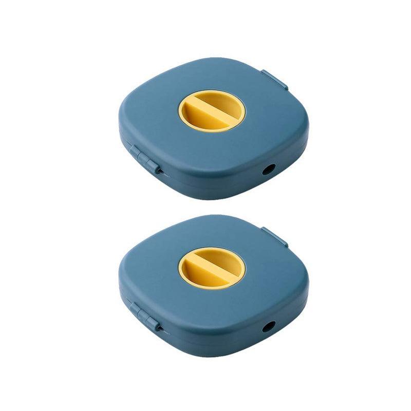 Case Cord Tangle Free Organizer Portable Earphones Manager Wire Winder Cable - White*1