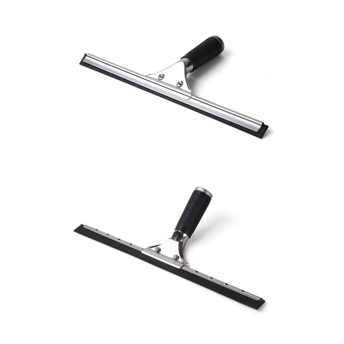 Household Wiper Bathroom Scraper Cleaning Tool for Glass and Floor Cleaning - 40CM