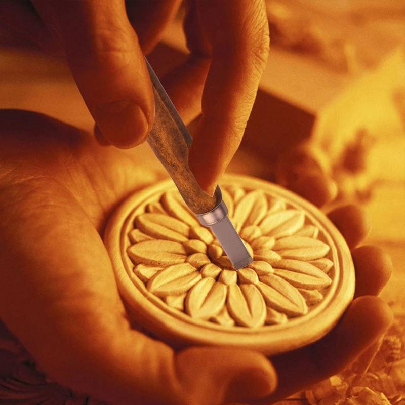 12Pcs Wood Carving Tool Chisels Set Woodcut Knife Arts Crafts Woodworking Chisel