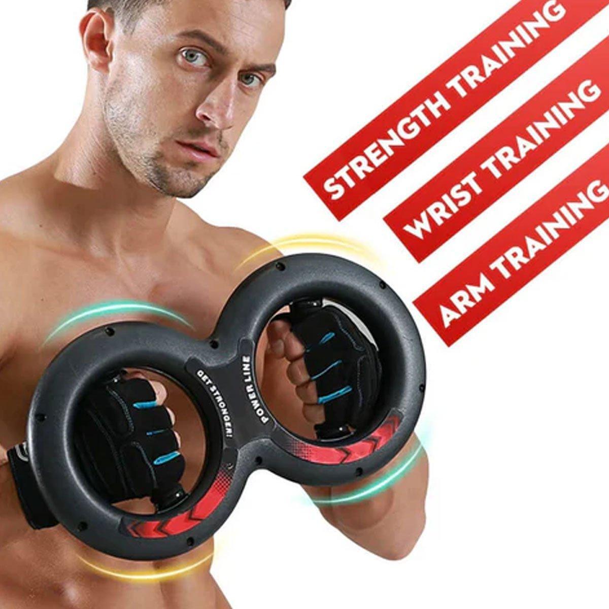 Multifunctional Arm Strength Grip Wrist Power Device Fitness Hand Grip Enhancer - 5kg