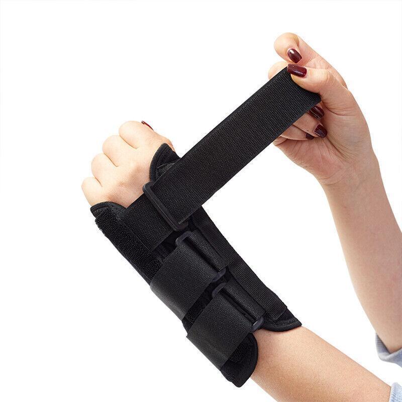 M Size Wrist Splint Brace Protection Support Strap Carpel Tunnel CTS RSI Pain Relief - Left