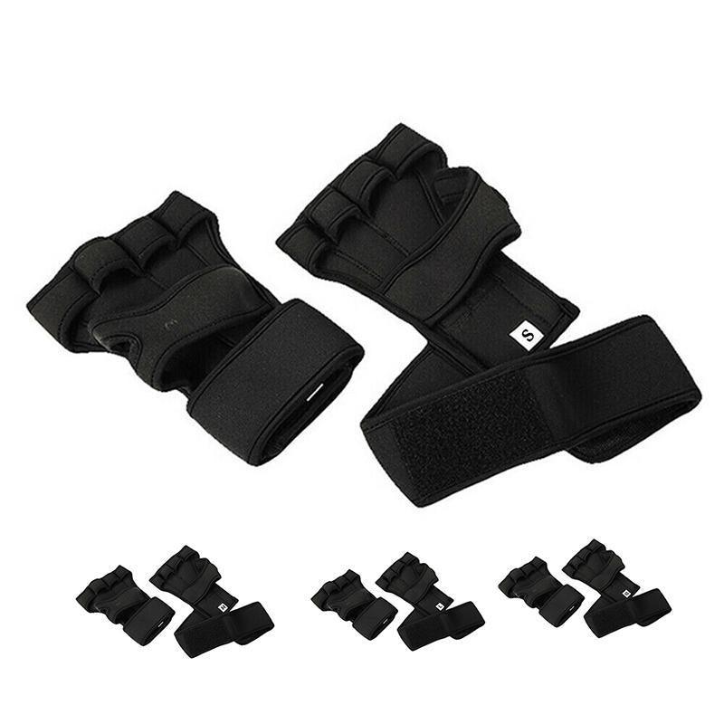 Weight Lifting Training Gloves Women Men Fitness Sports Body Building Gym Gloves - XL