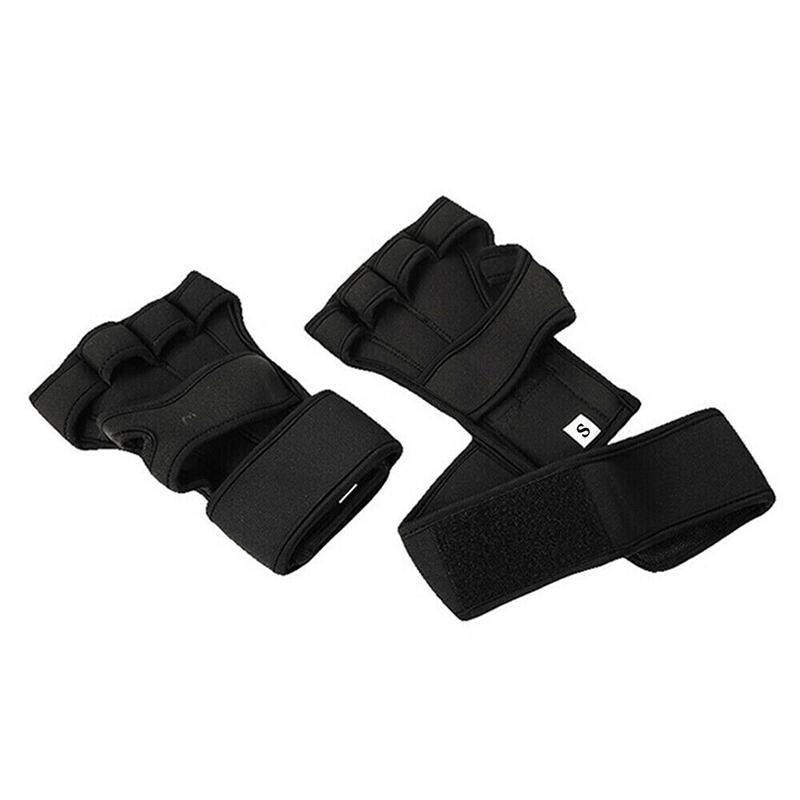 Weight Lifting Training Gloves Women Men Fitness Sports Body Building Gym Gloves - M