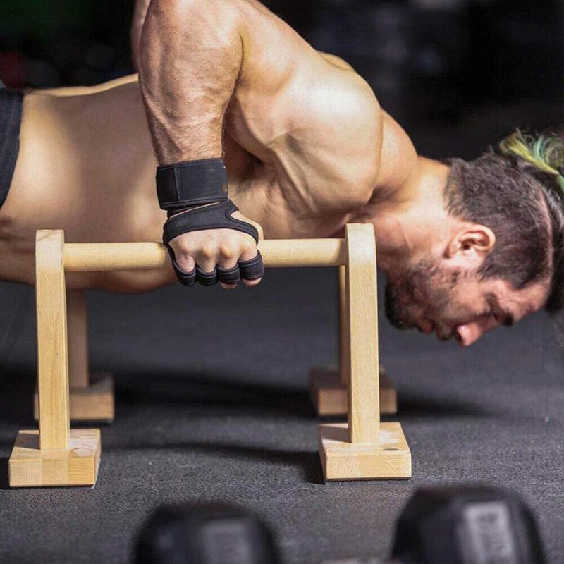 Weight Lifting Training Gloves Women Men Fitness Sports Body Building Gym Gloves - S