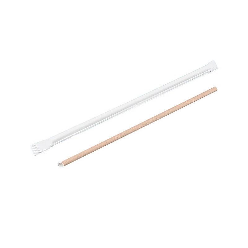 1000-2000pcs Colourful Paper Drinking Straws FOIL Metallic Party - White-12*200mm 1000PCS