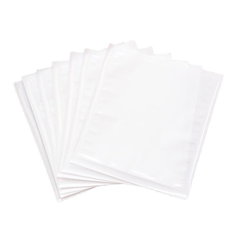 500PCS Transparent Food Greaseproof Bag Sandwich Donut Bread Packaging Pouch - Cowhide 21X25CM