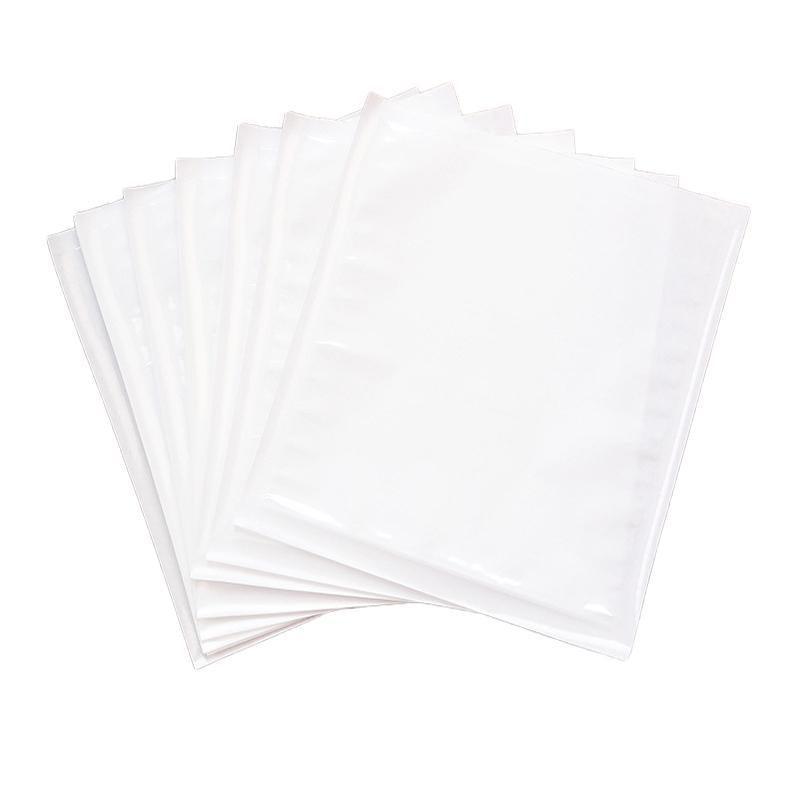 500PCS Transparent Food Greaseproof Bag Sandwich Donut Bread Packaging Pouch - Cowhide 21X25CM