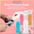 Premium Oral Care Dog Cat Toothbrush Finger Toothbrush Finger Silicone - Yellow