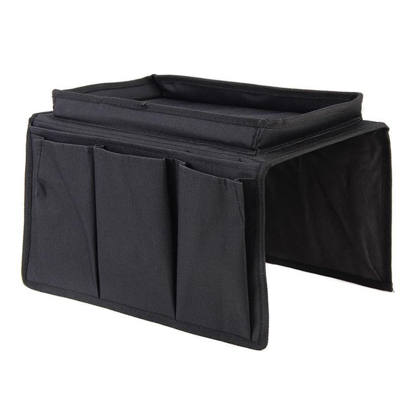 6 Pocket Couch Organizer Remote Storage Holder Sofa Chair Arm Control Rest bag