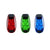 LED Warning Lamp Tail Light for Bicycle Helmet Rear Cycling Running Use - Red