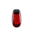 LED Warning Lamp Tail Light for Bicycle Helmet Rear Cycling Running Use - Red