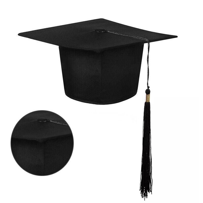 Mortarboard Graduation Hat Academic Cap Black Bachelor Master Chancellor Hat Au