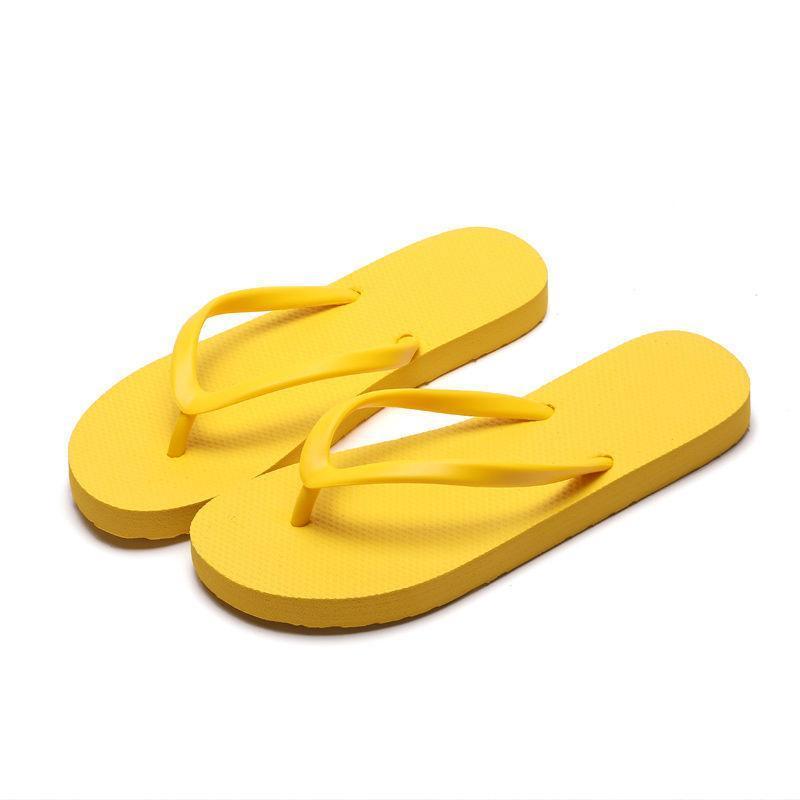 Slippers For Women Casual Fashion Bohemian Beach Shoes Flip Flops Flat Shoes - Beige