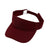 Women Adjustable UV Protection Sport Visor Cap Beach Sun Hat New Stylish Design - Wine Red