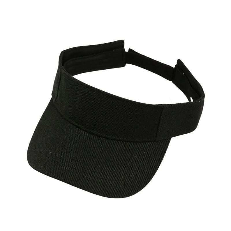 Women Adjustable UV Protection Sport Visor Cap Beach Sun Hat New Stylish Design - Orange