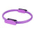6 Colours Pilates Yoga Ring Magic Circle Fitness Equipment for Toning Slim Legs - Black