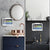 Wall Mounted Phone Holder for Bathroom Shower Waterproof Touch Screen Case - Grey